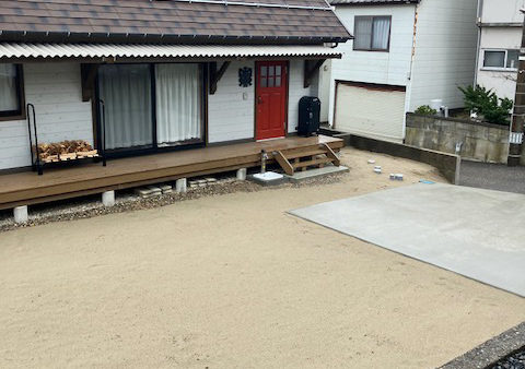 2025年　住宅外構工事　新潟市Ｋ様邸