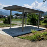 2025年 カーポート設置１台用＋土間コンクリート工事 南魚沼市M様邸