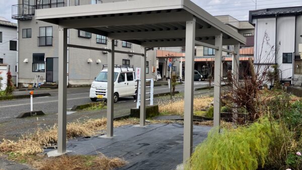 2025年 カーポート1台用設置 魚沼市M様邸